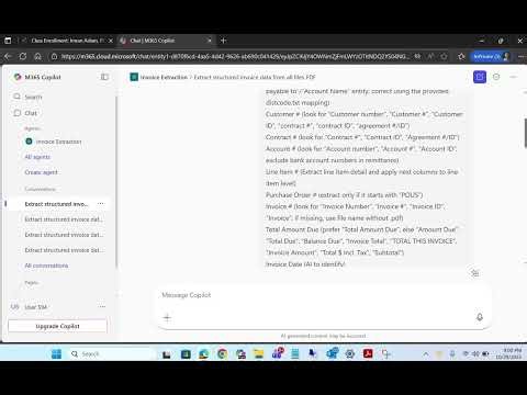 Invoice Capture and payables Charge code