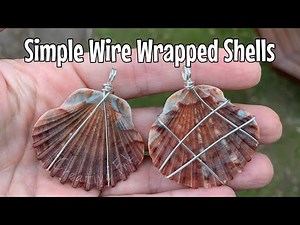 Simple wire wraps - how to wire wrap shells!