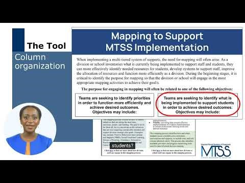 MTSS Mapping Overview