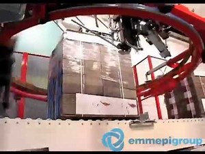 Automatic Wrapping Machine with rotating ring