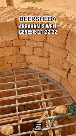 32K views · 1.7K reactions | See the ancient well of Abraham in Beersheba. #Israel #holyland #travel #beersheba #share #followme | Pastor Aries Paduga - The Travelling Preacher in Israel | Facebook