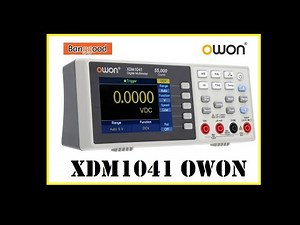 Cyrob : J'ai testé pour vous le multimètre de table OWON XDM1041