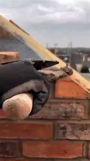 working on building the roof of the house. #shorts