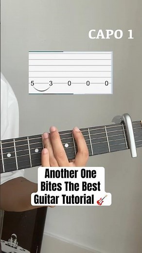 How To Play Another One Bites The Dust - Queen on Guitar (EASY Tutorial) 🎸 #shorts