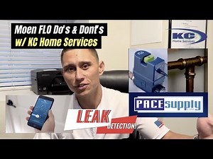 Moen Flo Automatic water shut off device! Helping Sonoma County Eliminate flooding. KC Home Services