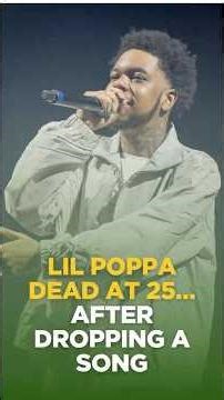 Lil Poppa Dead at 25… One Week After Dropping New Music 💔