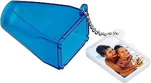 Neil Enterprises Inc. Blue Translucent Full Frame Viewer Keychain - Case of 50