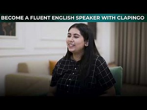 Clapingo, where you can practice conversations and hone your English speaking skills.