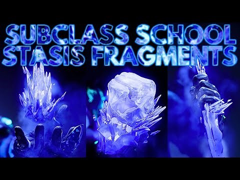 Stasis Fragments Explained | Subclass School