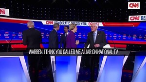 13K views · 74 reactions |  Bernie Sanders et Elizabeth Warren filmés en train de se traiter de menteurs à la fin du dernier débat avant la primaire démocrate | BFMTV | Facebook