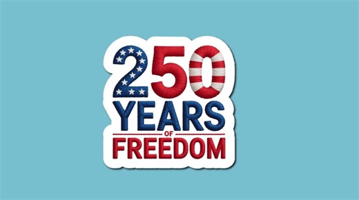 250 Years of Freedom Sticker | America 1776–2026 Patriotic Sticker | USA Independence Anniversary | Red White Blue Sticker - Etsy