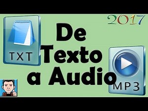 programa para pasar texto a audio | Crea AudioLibros