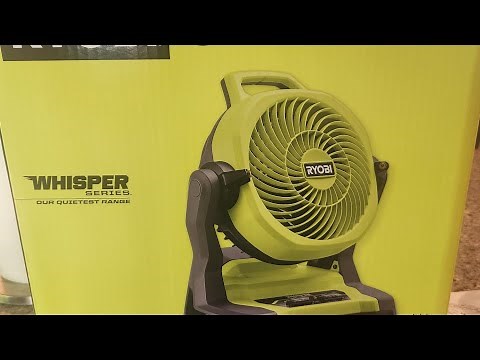 Brand new Ryobi Whisper Bucket top fan mister not misting FIX