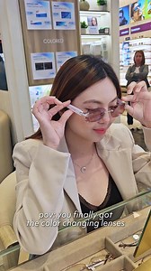 The viral Chamelo color-changing eyewear is back in stock! Don’t miss your chance to own the pair everyone’s been talking about. Now available at Vision Express. | Vision Express Philippines