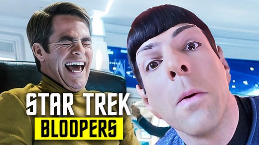 Star Trek: Funniest bloopers with Chris Pine & Benedict Cumberbatch