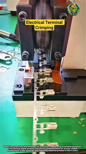 Automatic Electrical Terminal Crimping Machine ⚡🔧