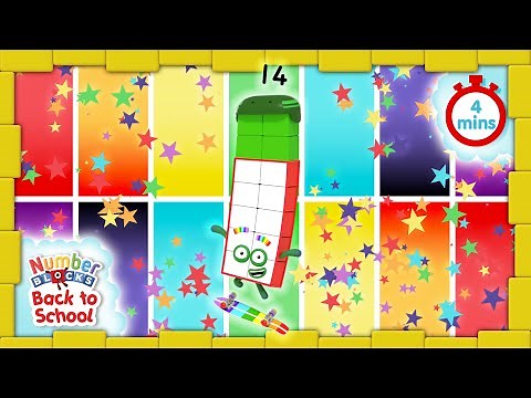 All the Best Fourteen Moments | Level 3 | Numberblocks
