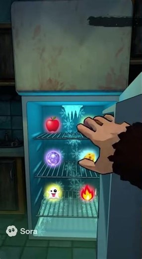 Magical Fridge, Haunted Kitchen, Emoji Escape