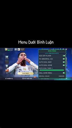 Menu Fc Mobile VN Mới Nhất - Tải về ngay!