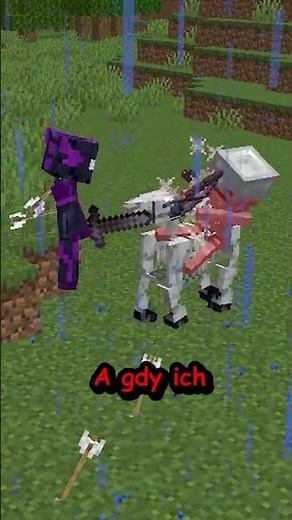 Jak Oswoić Szkieletowego Konia w Minecraft?! ⚔️💎