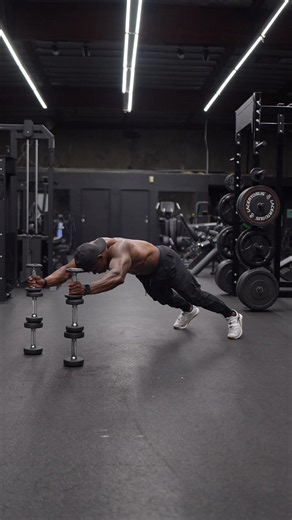Dumbbell Workout Challenge for Core Stability and Upper-Body Strength