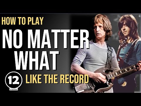 No Matter What - Badfinger | Guitar Lesson