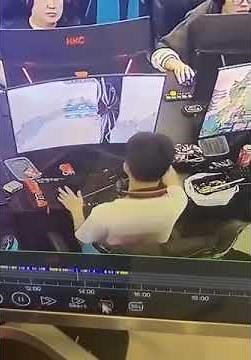 This Chinese guy freak punching monitor