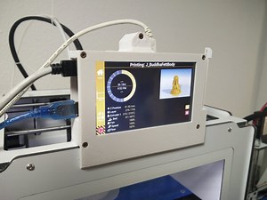 Ultimaker 5″ Raspberry Pi #3DThursday #3DPrinting