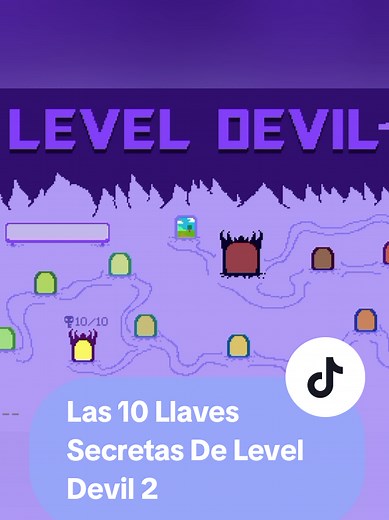 Cómo Conseguir Las 10 Llaves Secretas De Level Devil 2 #parati #leveldevil #nivelsecreto