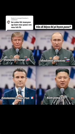 Debat sou prezidans: Ki moun ki pi bon?