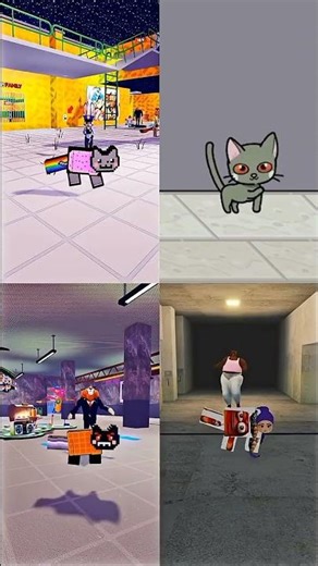 Roblox Ay Mi Gatito Nyan Cat Edition Woof Woof part 2 Jumpscare's