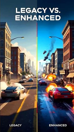 GTA 5 - Legacy vs Enhanced Comparison