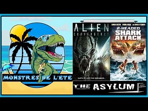 Monstres de l'été S6E2 : Spécial The Azylum "Alien convergence" / "l'attaque du requin à deux têtes"