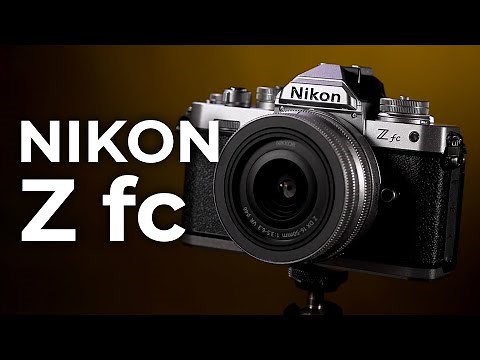 Nikon Z fc: A Retro-Style Mirrorless Digital Camera! | First Look