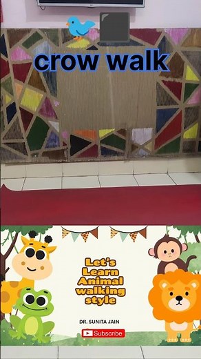 animal walk exercise #yoga