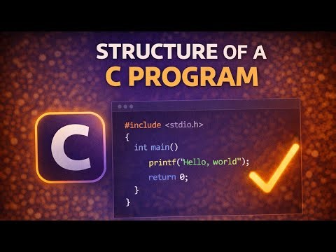 Structure of a C Program Explained | How C Code Really Works | ‪@Scroll2Code‬