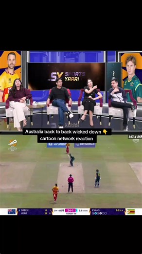 Australia back to back wicked down cartoon network reaction#zimvsaus #backtobackwicked #cartoonnetwork #reaction