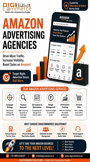 Amazon Advertising Services for Sellers and Brands | Digicommerce Solutions