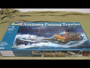 Revell Germany 1/142 North Sea Fishing Trawler Model Kit Review