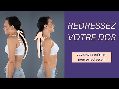 Exercices pour redresser son dos