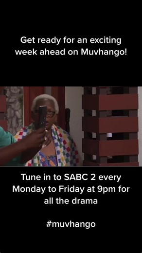 Get ready for an exciting week ahead on Muvhango! Tune in to SABC 2 every Monday to Friday at 9pm for all the drama #muvhango #muvhangosabc2 #whattowatch #fyp #trending @SABC 2