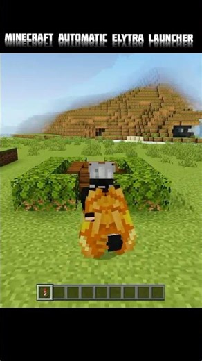 Minecraft Automatic Elytra Launcher #minecraft