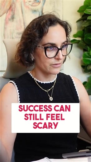 Sometimes success still feels scary🙀#privatepracticegrowth