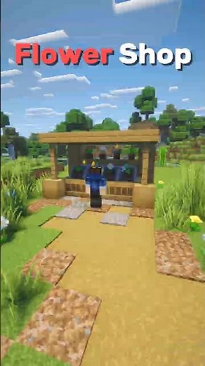 Minecraft Flower Shop Tutorial #minecraft