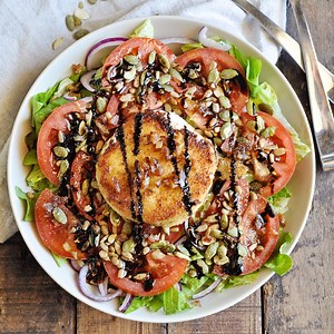 Warm Goat Cheese Salad - Easy Salad Recipe - Spain on a Fork