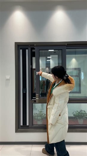 Drift window system window, smooth drift #Qiangning door and window protection system #drift window