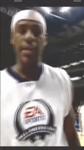NBA LIVE 2004 Rookie CLEVELAND CAVALIER LeBron James Cameo