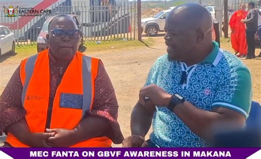 12 reactions | VIDEO : A one-on-one interview with the Eastern Cape Social Development MEC Bukiwe Fanta on challenges, awareness campaigns against gender-based violence femicide. This is ahead of the broader launch of the 16-Days Campaign next week. DSD's Mzukisi Solani spoke with MEC Fanta on the sidelines of her outreach programme at Makana in the Sarah Baartman district... | Eastern Cape Department of Social Development | Facebook