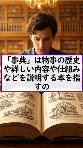 「辞典」と「事典」の違い