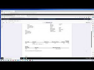 Microsoft Dynamics 365 Sales Order with Partial Shipment and Invoicing.